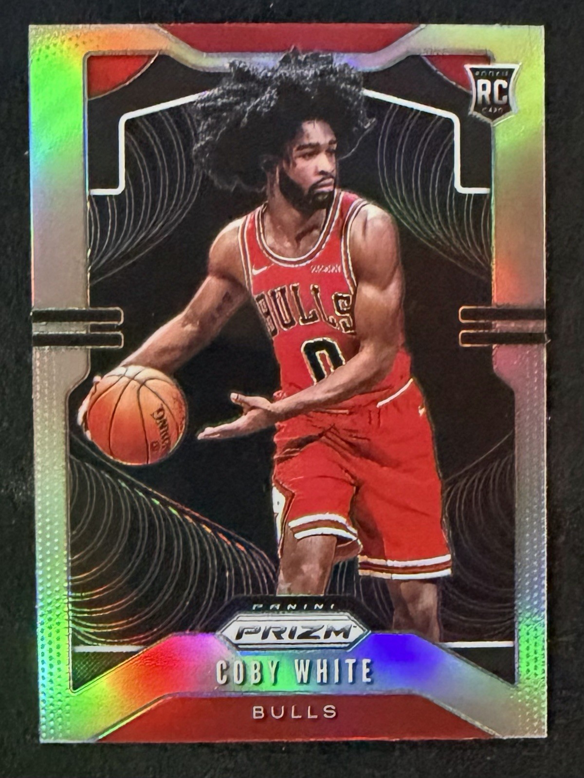 2019-20 Panini Prizm - Rookie Coby White #253 Silver Prizm Bulls