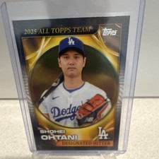 Topps 2025 All Topps Team Insert Shohei Ohtani ATT-9 Dodgers Baseball