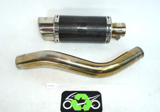 2016 13-16 Kawasaki Z800 Zr800 Delkevic Exhaust Muffler Pipe 308816 Carbon Fiber