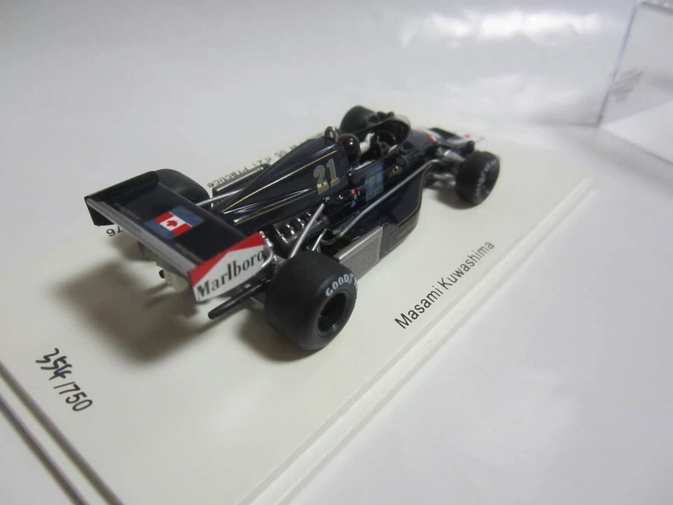 Spark SJ020 1/43 Williams FW05 Ford #21 1976 Japan GP Qualifying Model - Immagine 4 di 4