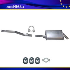 Auspuff Mercedes C-Klasse C200 C220 CDI W203 S203 Endschalldämpfer ab.Bj. 2000- 