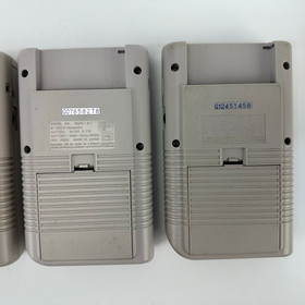 Lot of 5 Broken Nintendo Game Boy Handheld Consoles Only As-Is for Parts/Repair