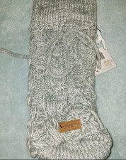 Ugg Koolaburra Gray Knit Stocking. Carla Wine Bottle Holder. Brand New. 35