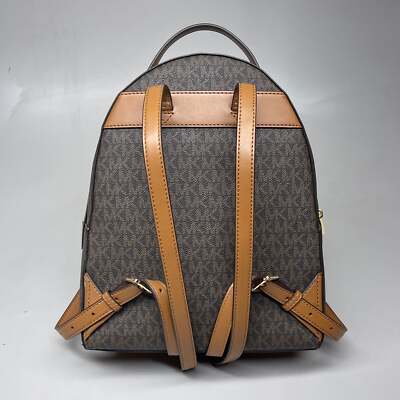 MICHAEL KORS Valerie Backpack Purse Brown / Acorn 38F2G9VB2B | eBay