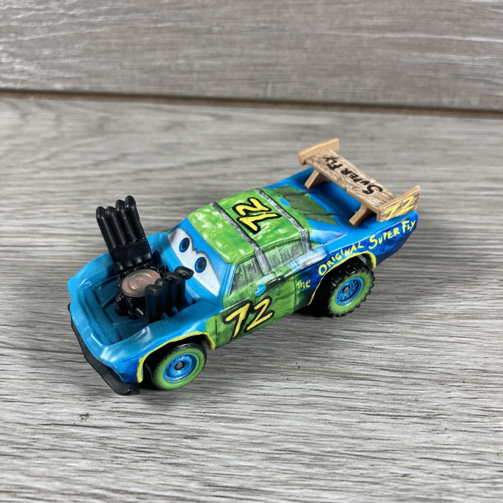 Disney Pixar Cars SUPERFLY #72 Thunder Hollow Demolition Derby Mattel
