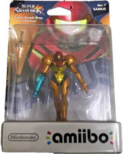 Nintendo Amiibo Nr.7 SAMUS per Gioco SUPER SMASH BROS - Nuovo