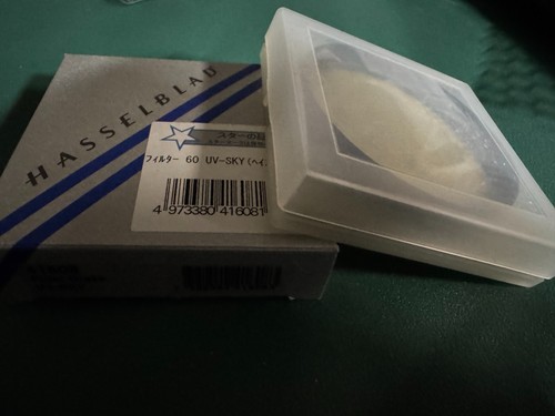 USED HASSELBLAD B60 UV-SKY FILTER 41608 BAY 60 CF LENS w/case & box , From japan - Picture 6 of 14