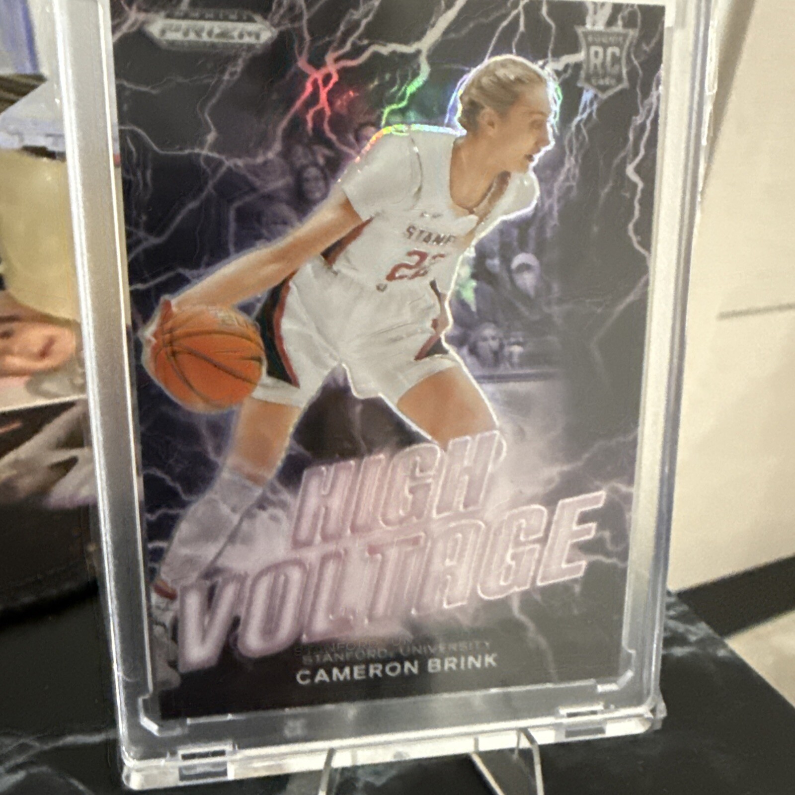 2024 Prizm Draft Picks #3 Cameron Brink High Voltage Prizm🔥RARE SHORT PRINT!🔥