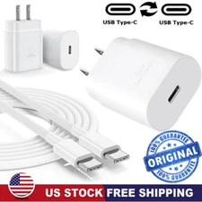 Original Super Fast Wall Charger+Type C Cable For Samsung A06 A16 A15 A25 A35 55