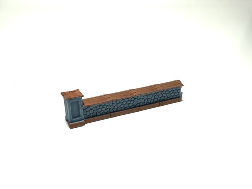 1718DM Muretto di recinzione modulare componibile 19 pz. scala HO 1:87 - Imagen 2 de 6