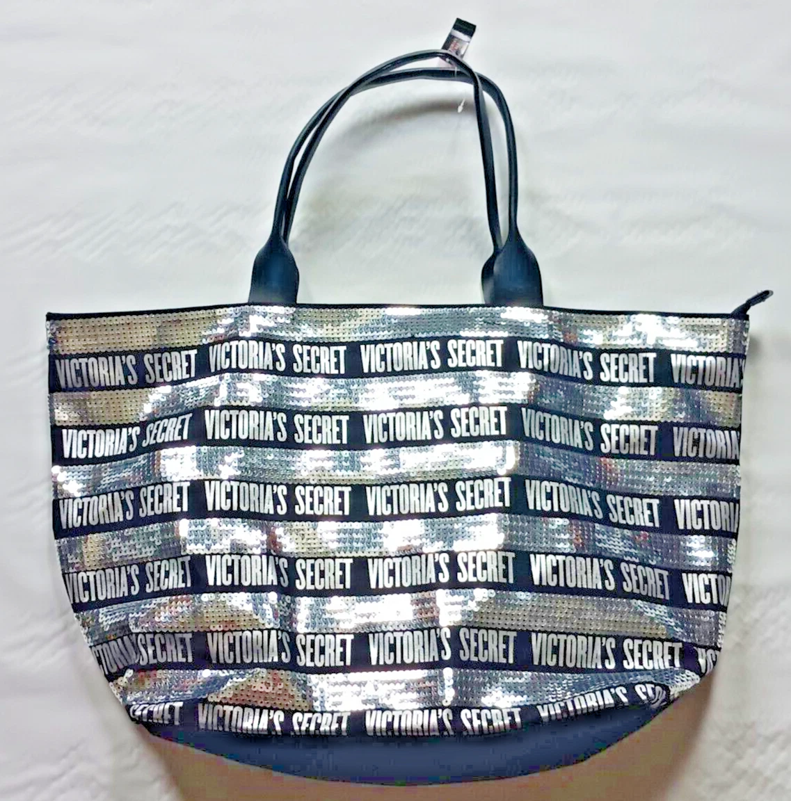 Victoria's Secret Silver Tote Bags