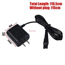 PHILIPS NORELCO HQ8505 Multigroom Trimmer Shaver Replacement Charger Power Cord