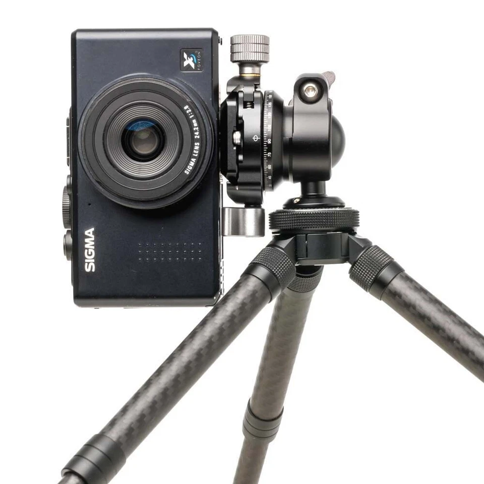 Kugelkopf (Stativkopf) mit Arca Swiss Kameraplatte, Panoramafunktion, hochwertig - Bild 2 von 4