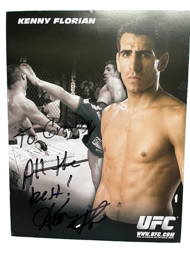 Kenny Florian UFC MMA Original Autographed Items