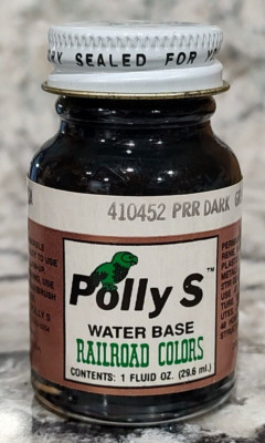 FLOQUIL POLLY S RAILROAD MODEL PAINT 1oz - PRR DARK GREEN