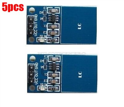 5Pcs Touch Sensor TTP223 Digital Module Arduino Capacitive Touch Switch Ic Ne wv