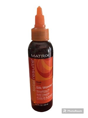 NEW! Matrix Total Results Silk Wonder Sleek Defrizz/Control Smoothing Oil - 3 OZ
