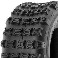 【1】SunF Replacement Tires 18x9.5-8 18x9.5x8 Rear for ATV UTV 6 Ply A018