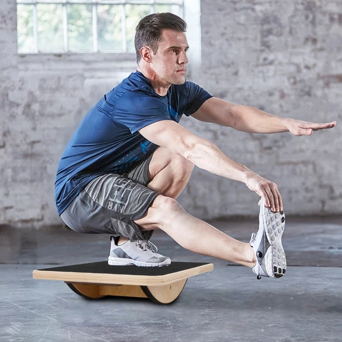 2in1 Slant Board For Calf Stretching & Balance Board Fitness Wobble Yoga Board - Picture 14 of 15