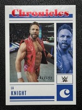 2023 WWE Panini Chronicles LA Knight #78 Red 147 /199 - RAW