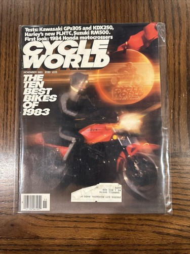 Cycle World Nov 1983 Honda Motocrossers, Best Bikes!!! - Afbeelding 1 van 10