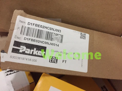 New Parker D1FBE02HC0NJW314 proportional valves Fast Shipping via FedEx or DHL