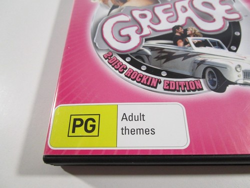 Grease DVD Two Disc Rockin Edition R4 PAL John Travolta Olivia Newton-John - Picture 7 of 8