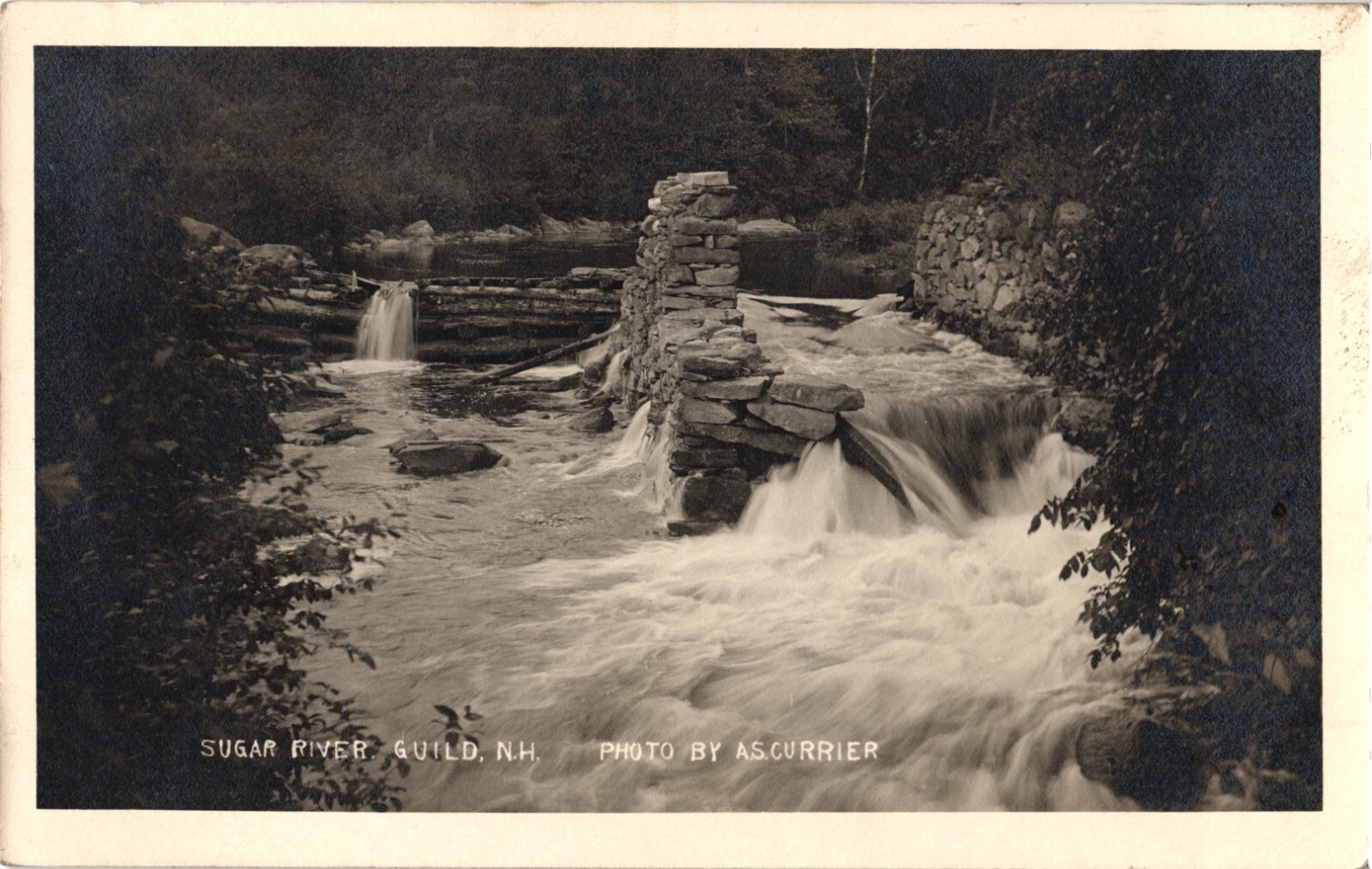 NEW HAMPSHIRE Sugar River Guild Photo by Currier c1912 Real Photo Postcard RPPC