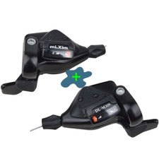 A Pair Bicycle Derailleur Front Shift Lever 9 Speed shifters 27 speed Bike Parts