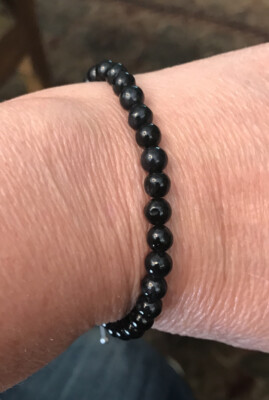 Black Jade Bolo Bracelet