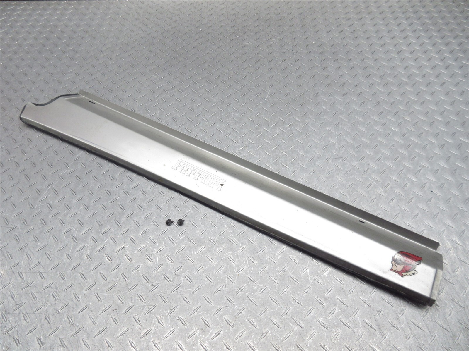 2008 Ferrari F430 Spider 68146600 LH Left Driver Side Door Entry Kick Step Plate