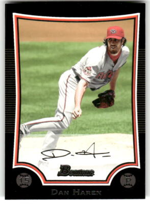 Dan Haren 2009 Bowman #82 Arizona Diamondbacks