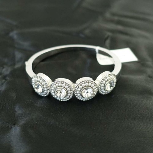 925 Sterlingsilber 4 Mm Russischer Stil X Großer Armreif Schwer 33 G