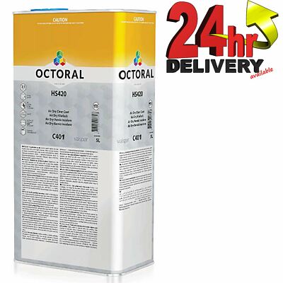Octoral C401 hochwertiger lufttrocknender Polyurethan Klarlack / Lack 5 Liter