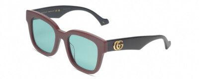 GUCCI GG0998S 004 Women Cateye Designer Sunglasses in Plum  display picture 2
