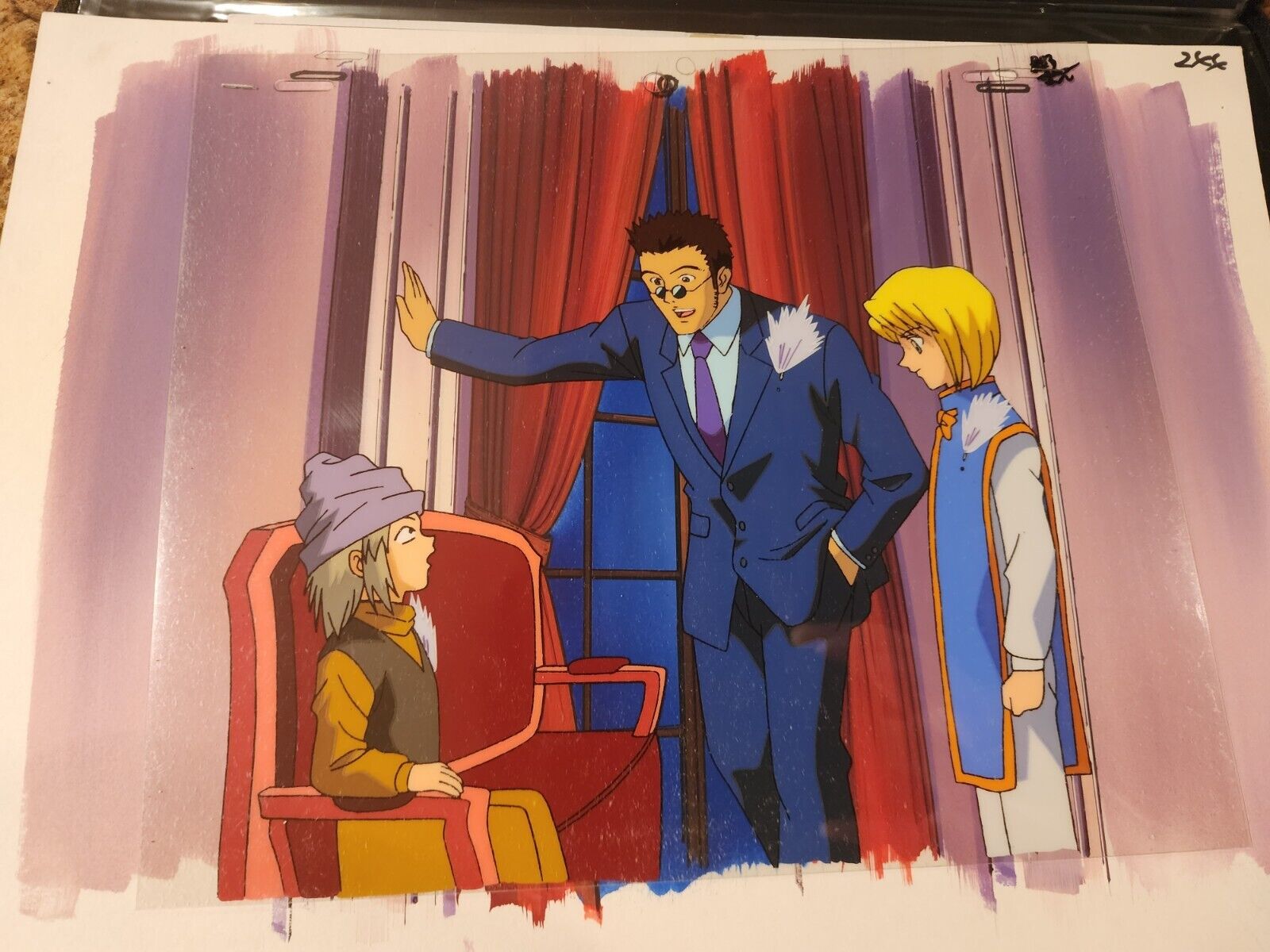 Hunter x Hunter Kurapika Episode #46 Production Cel A-8 (Animax,, Lot  #52124