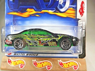 2003 Hotwheels ML PRIVATE SHOW 69台限定 2003 Hot Wheels #69 Dragon Wagons 5/5 LEXUS SC400 Black w/Chrome