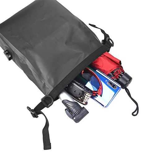 Waterproof Bicycle Handlebar Bag Roll-top Cycle Handlebar Bag Pannier For M BBY - Picture 9 of 12