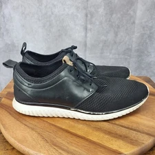 Cole Haan Grand Motion OS Sneakers Mens 10 M Black Mesh Casual Shoes C26395
