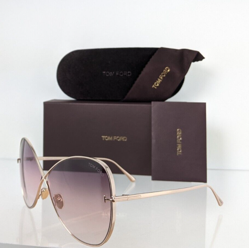 Brand Authentic Tom Ford Sunglasses FT TF 842 Nickie 28F Frame 66mm TF0842 - Picture 4 of 8