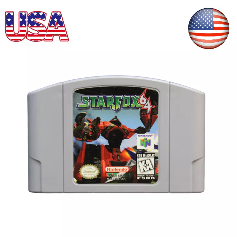 Star Fox 64 Nintendo 64 Video Game N64