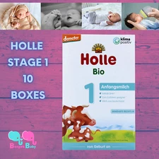 10 boxes Holle stage 1 - Holle 1 formula for 0 to 6 months