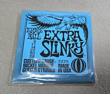 Ernie Ball Electric Guitar Strings 8-38 Extra Slinky Nickel Wound 2225 NOS
