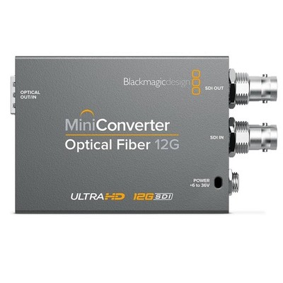 Blackmagic Design Mini Converter Optical Fiber 12G 110 x 59 x 23 mm, Black 