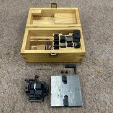 OPTICAL GAGING PRODUCTS MULTI USE STAGE MODEL A OPTICAL COMPARATOR FIXTURES
