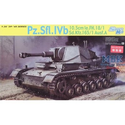 DRAGON 6982 Pz.Sfl. IVb 10,5 cm le. Fh 18/1 Sd Kfz 165/1