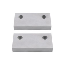 Aluminum 6" 3" 1" Machinable Soft Jaws For 6" Mill Vise Set Of 2 Jaws
