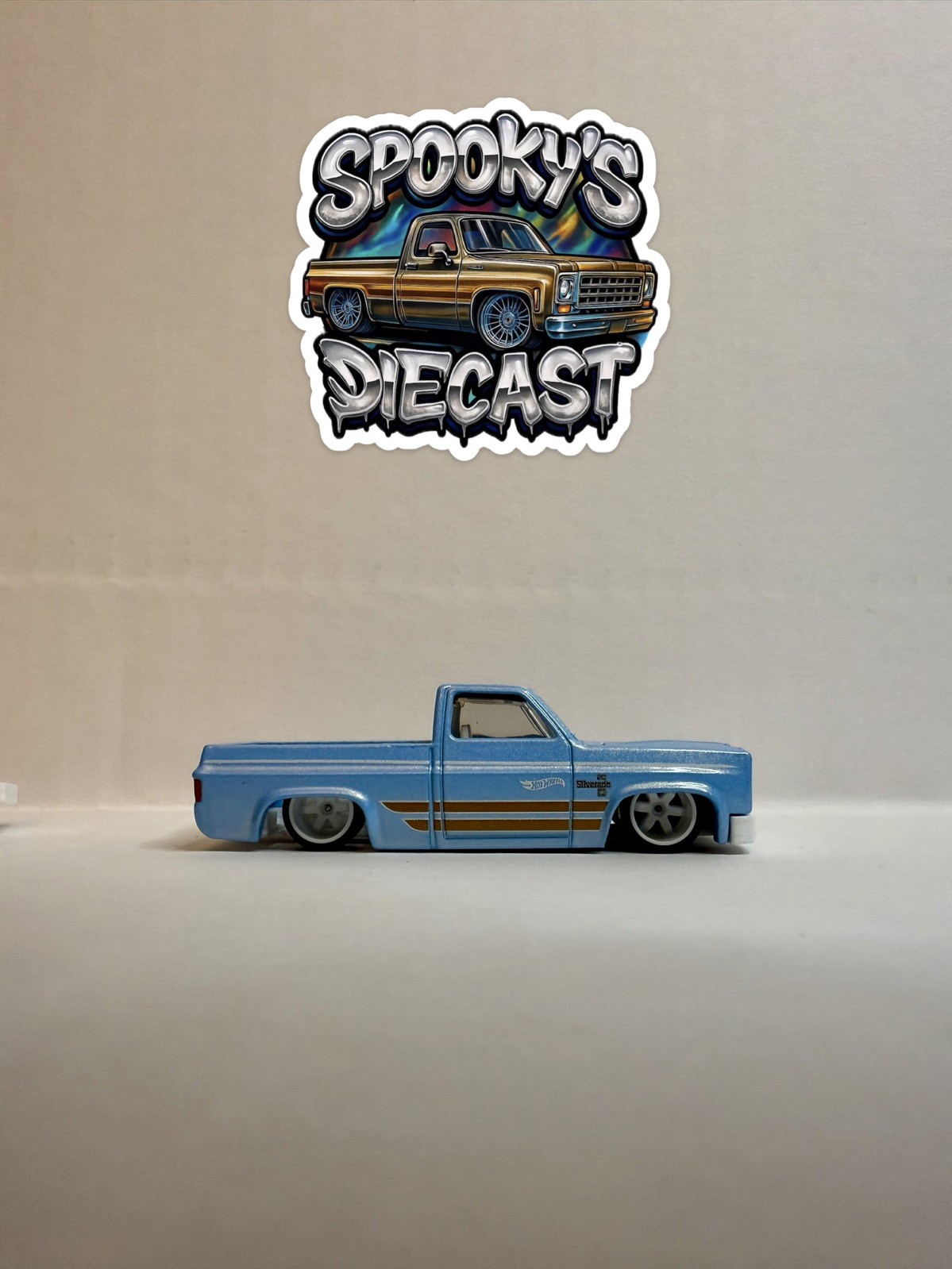3d Printed Lowering Base Only | Hot Wheels 83 Silverado *New Casting* WIDE WHEEL