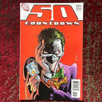 Lot of 50 Countdown by Paul Dini + Keith Giffen w/ Key Issue 2007 DC Comics XLNT