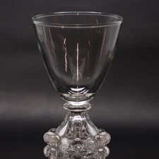Anchor Hocking Berwick Clear Boopie 4 1/2" Wine Juice Glass Vintage 1950's